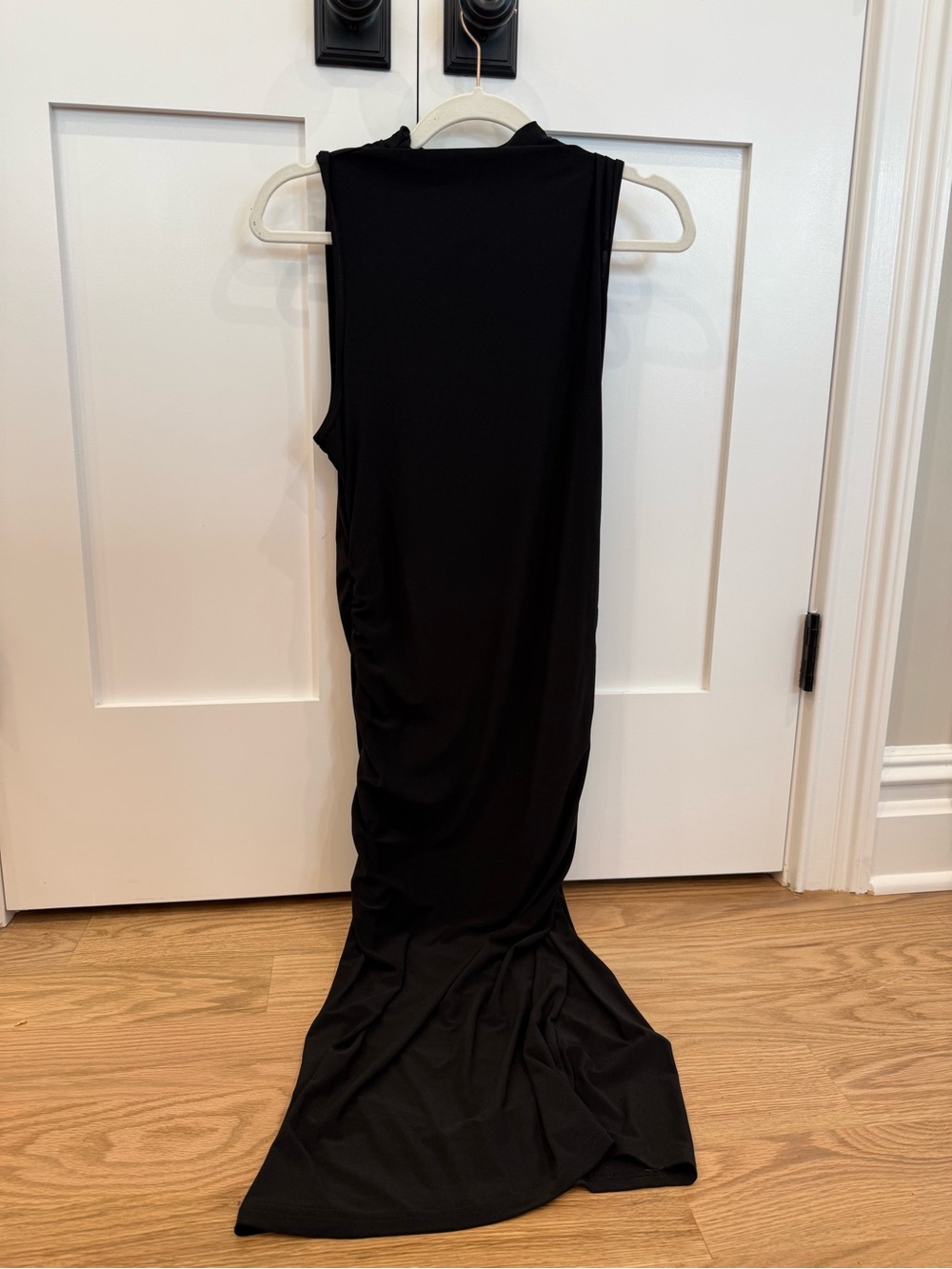 Cupshe Black Sleeveless Maxi Gown